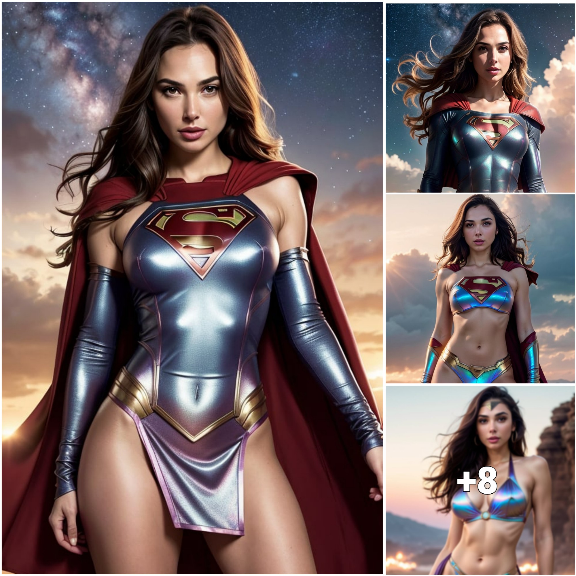 Gal Gadot Transforms into Supergirl, Embracing New Role in DC’s Superhero Universe ‎