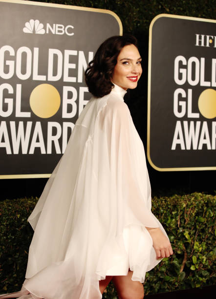 78th Annual GOLDEN GLOBE AWARDS -- Pictured: Gal Gadot attends the 78th Annual Golden Globe Awards held at The Beverly Hilton and broadcast on...