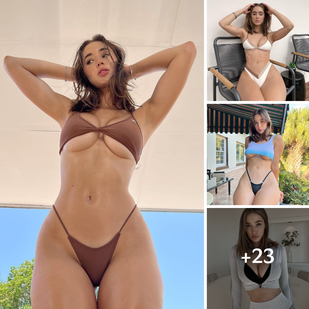 Natalie Roush exudes confidence and radiates charm with her captivating curves