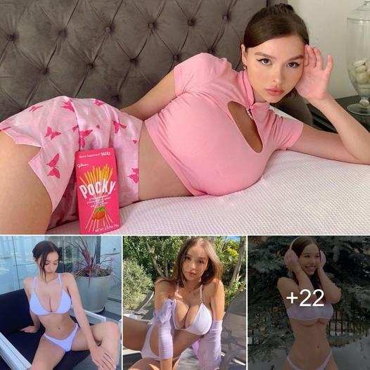 Radiant Elegance: Exploring the Enchanting Beauty of 9X Model Sophie Mudd ‎