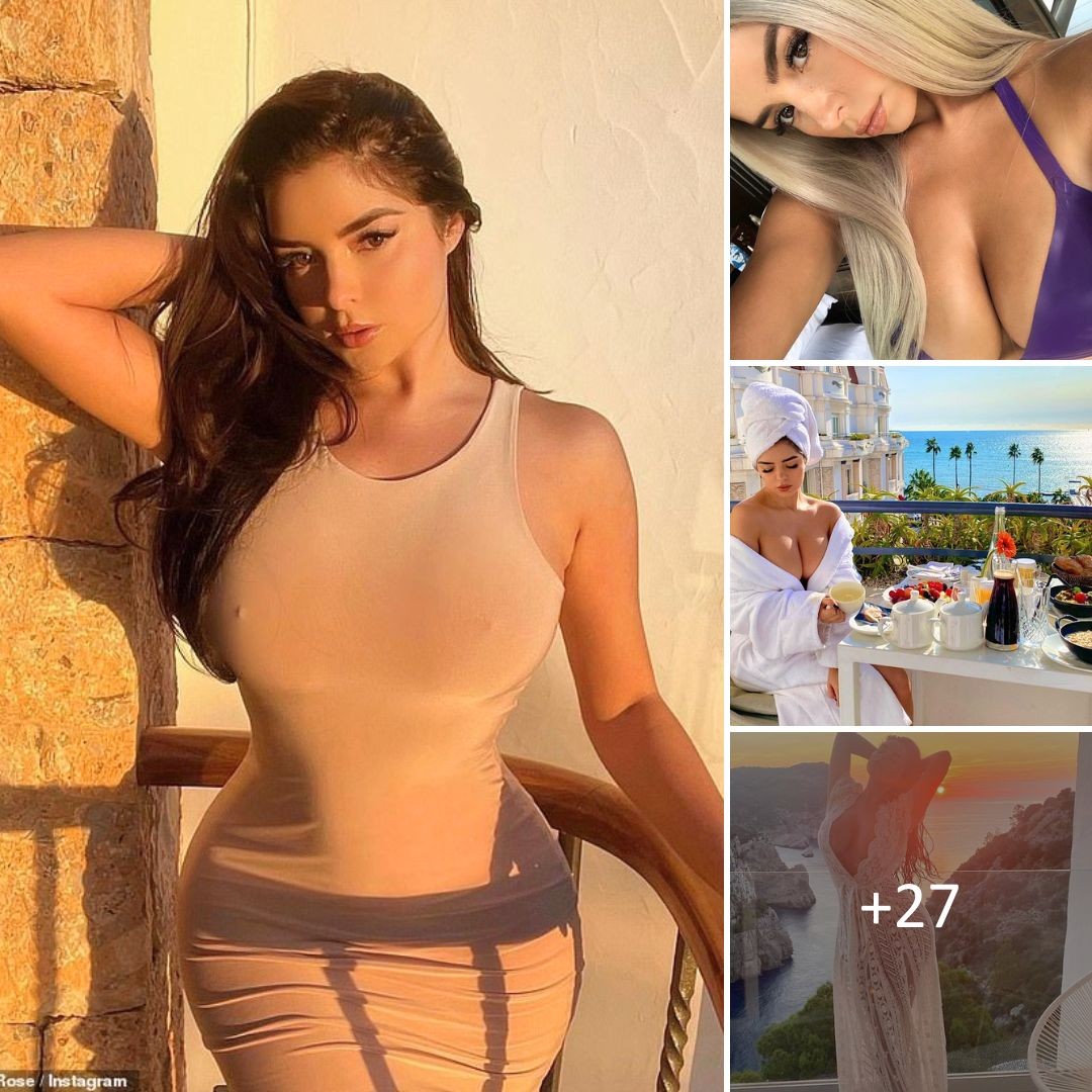 Demi Rose’s Luminous Instances in the Sun’s Gentle Rays. ‎