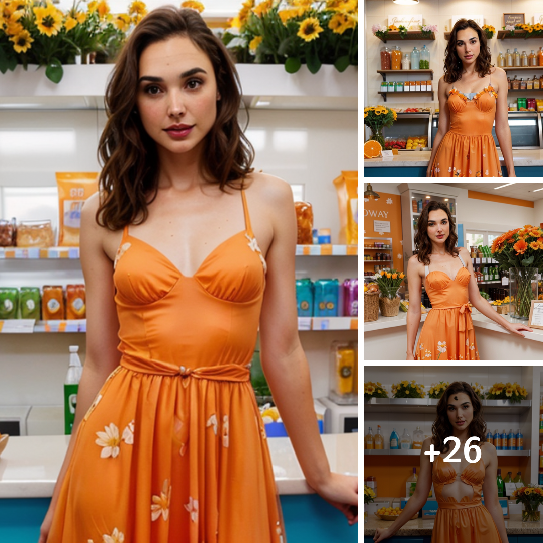 Gal Gadot Transforms into a Stunning Convenience Store Employee, Captivating Customers with Her Radiant Beauty