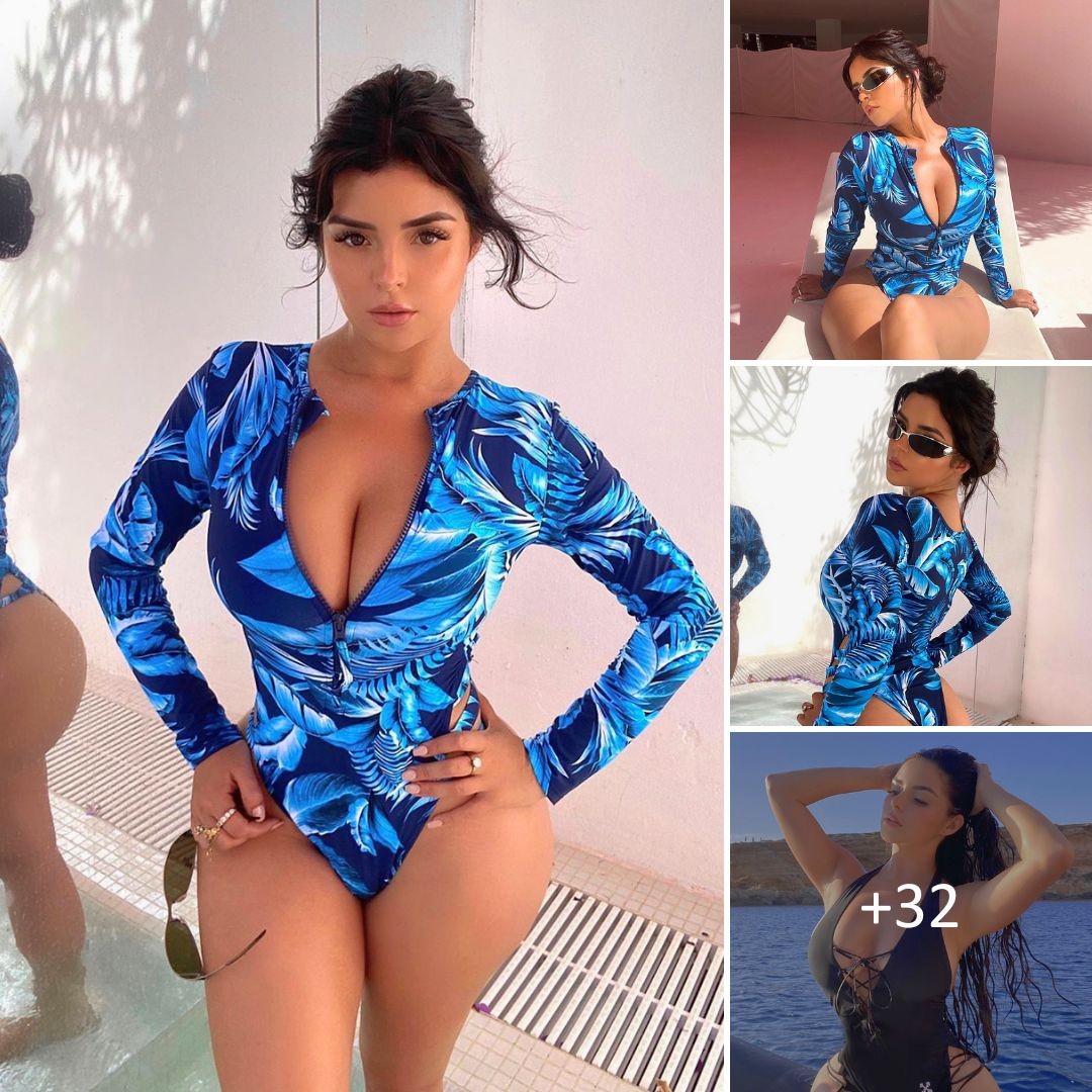 Demi Rose’s Sensational Style: Rocking Tiny Black Ensembles with Confidence ‎