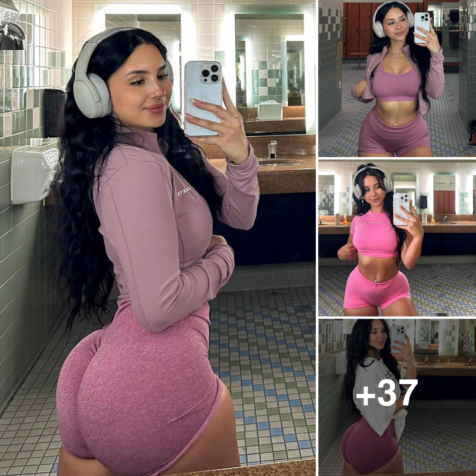 Lynn Kainoa exudes grace and confidence with her well-defined curves