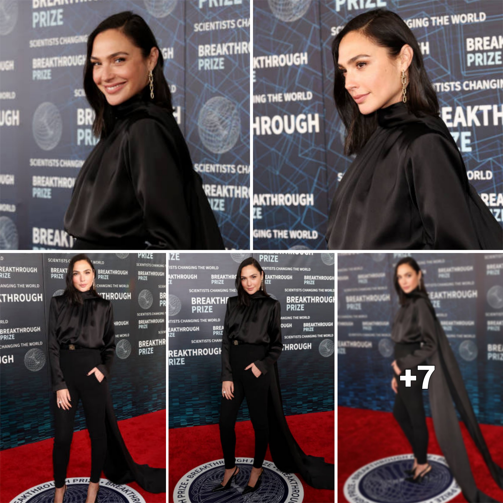 Gal Gadot Shines Bright at the Academy Museum for the Ninth Breakthrough Prize ‎