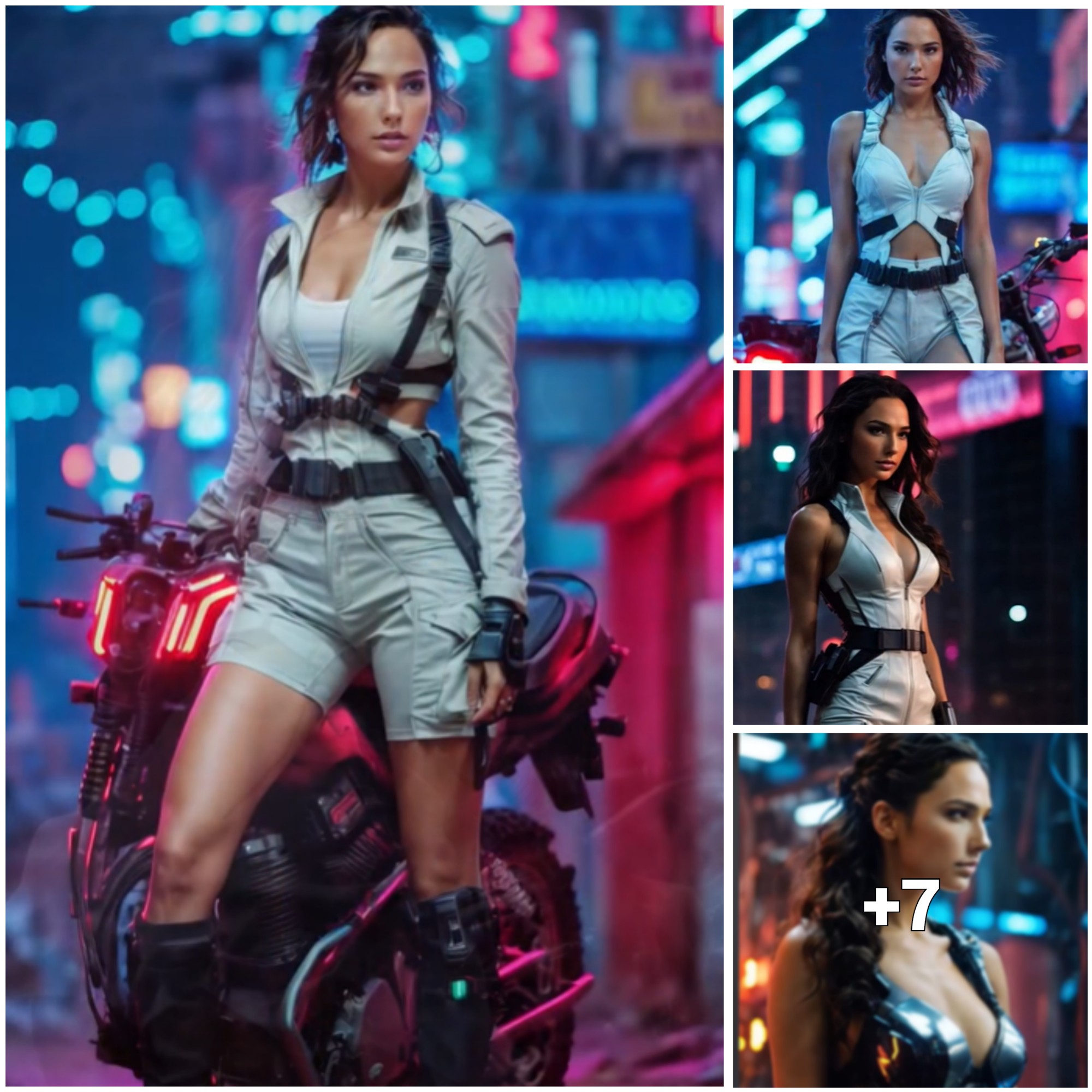 Gal Gadot’s Imaginary Cyberpunk 2077 Wardrobe Unveiled in Lookbook ‎