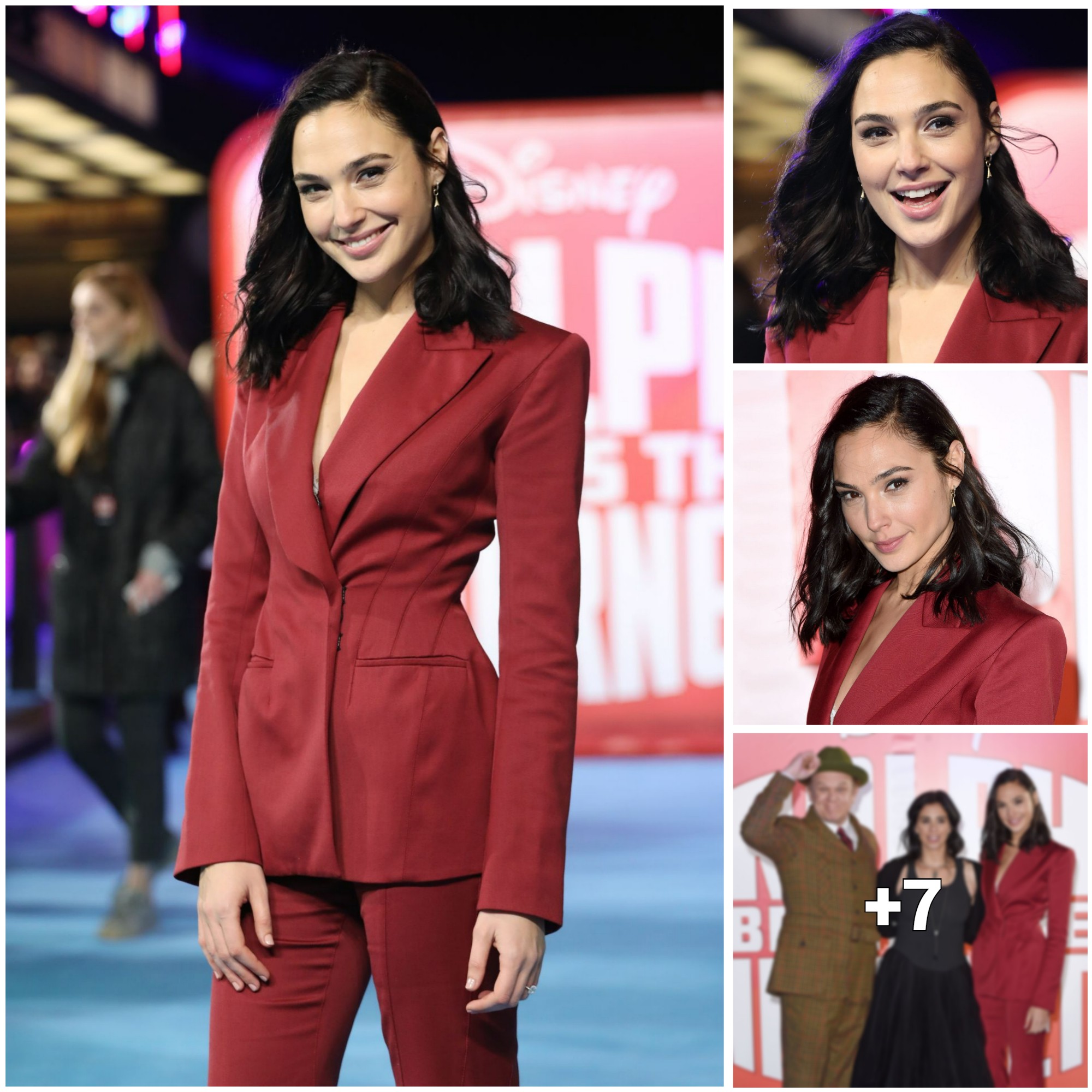 London Lights Up for Gal Gadot at ‘Ralph Breaks The Internet’ European Premiere ‎