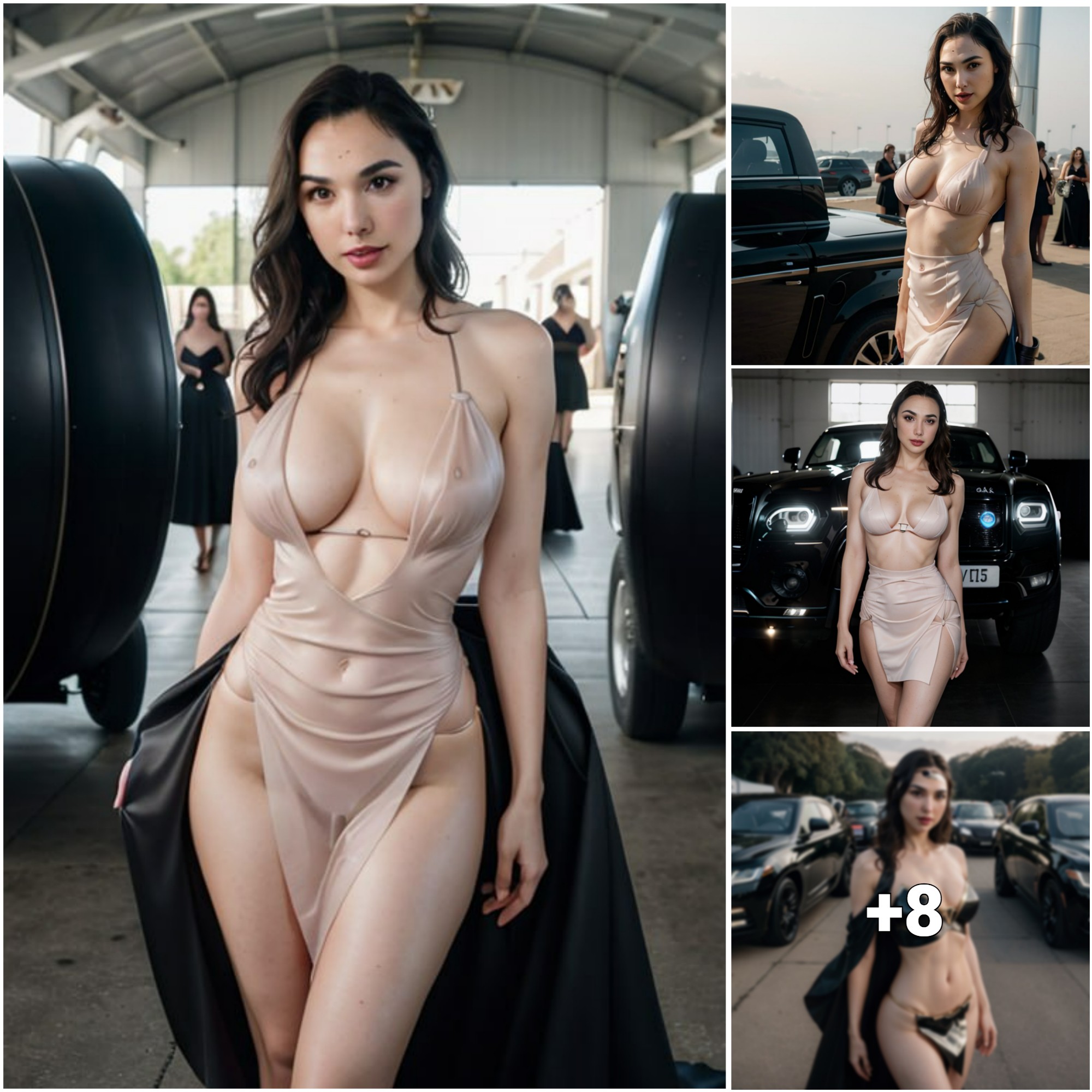 Gal Gadot Shines as Divine Presence During Car Showroom Debut ‎