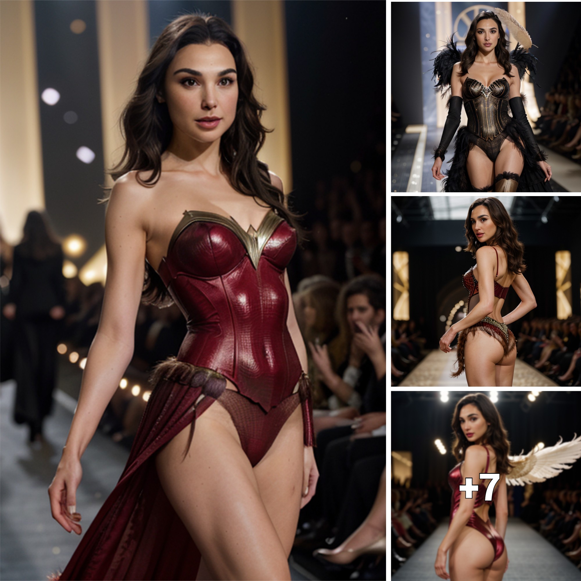 Gal Gadot’s Radiant Presence Lights Up the Victoria’s Secret Runway ‎