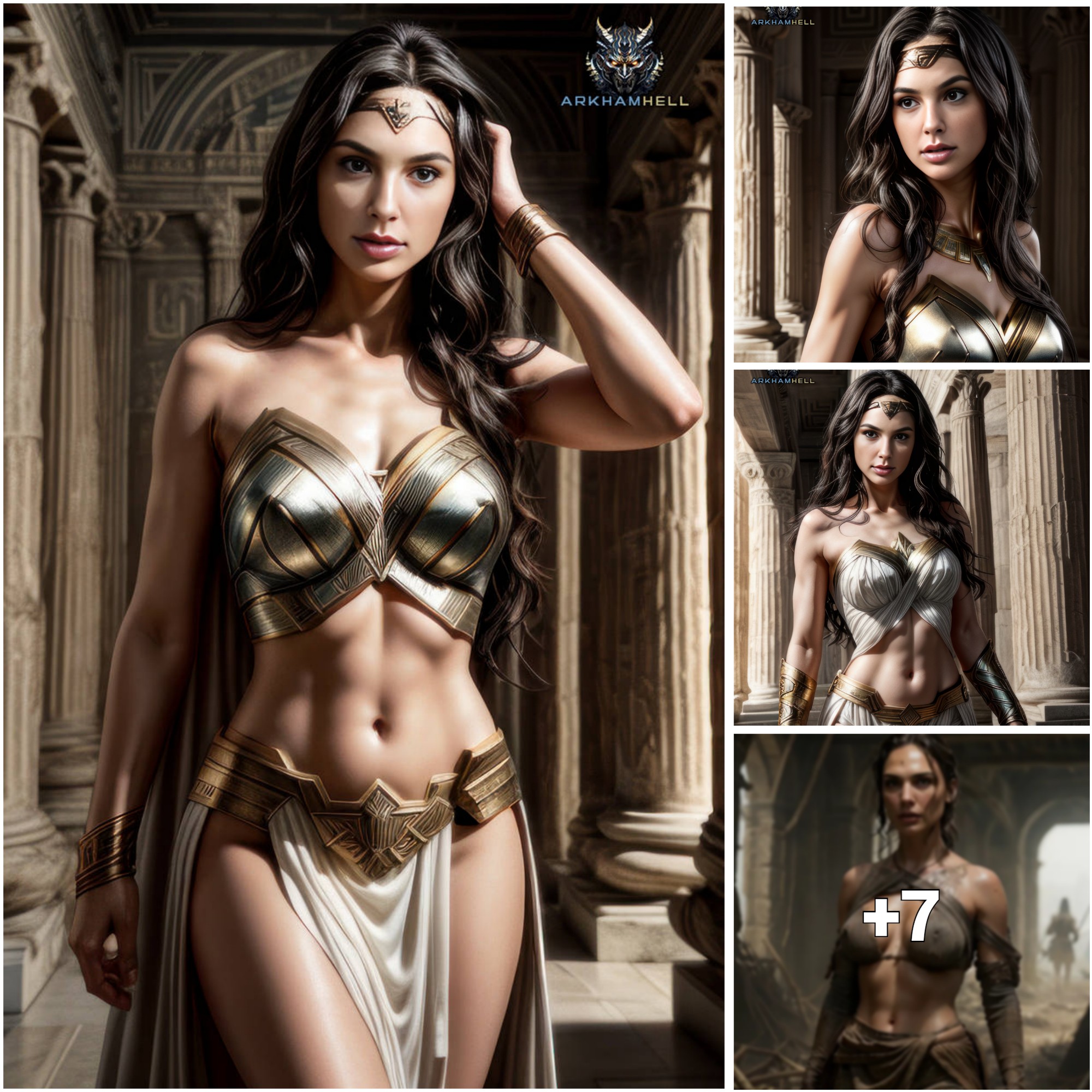 Gal Gadot’s Stunning Transformation into Wonder Woman Pays Homage to Classic Greek Elegance and Strength ‎