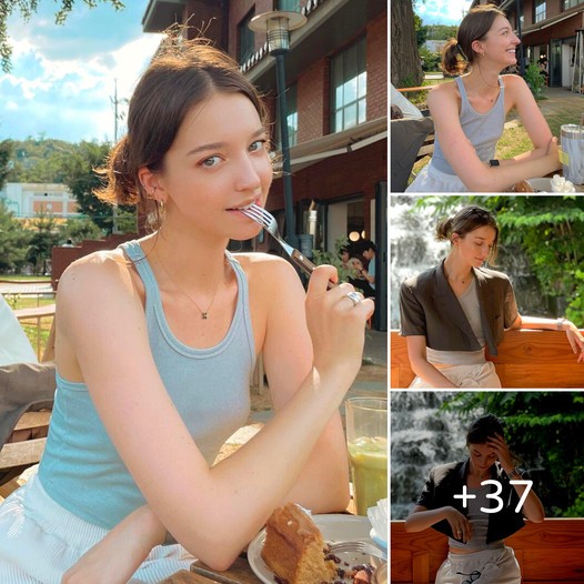 Enchanting with Elegance: Angel Angelina Danilova and Her Irresistibly Charming Smile Radiate Love’s Essence ‎